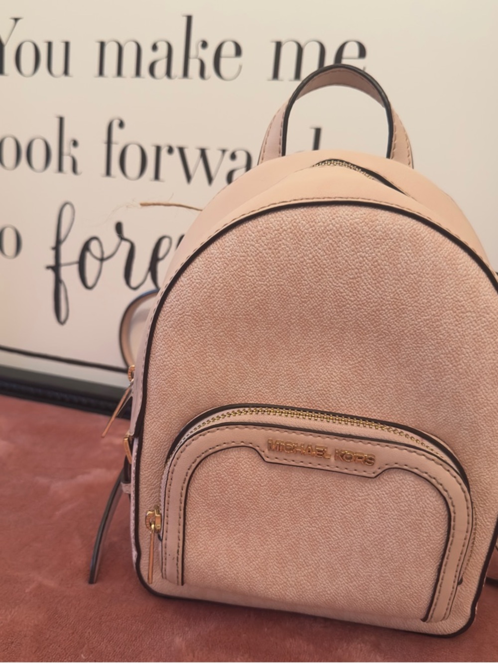 Michael Kors Jaycee mini convertible, backpack powder blush - Picture 3 of 10